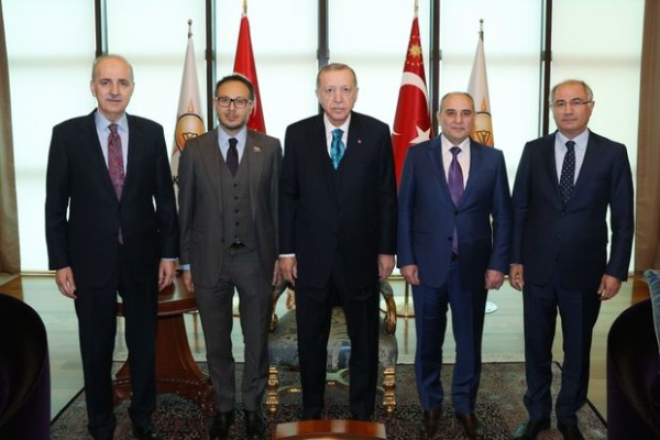Türkiyə Prezidenti Rəcəb Tayyib Ərdoğan YAP-ın nümayəndə heyətini qəbul edib